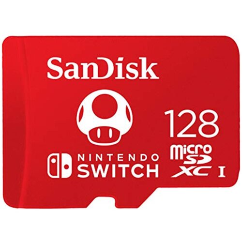 San Disk SDXC 256GB micro 100MB/s R, 90MB/s W for Nintendo Switch Cene