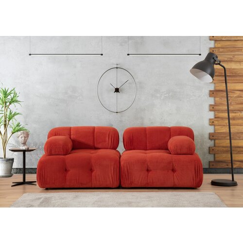 doblo 2 seater (L1-1R) crvena sofa sa 2 sedišta Slike