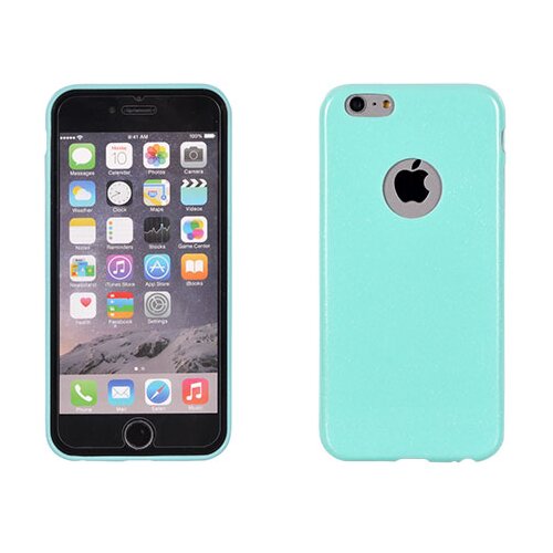  Gumijasti / gel etui Candy Case za Apple iPhone 6S / iPhone 6 (4.7&amp;quot;) - svetlo modri Slike