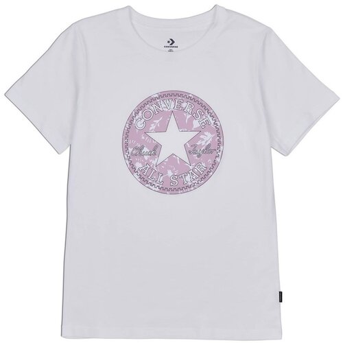 Converse Fall Floral Patch Grapphic Tee Bijela Slike