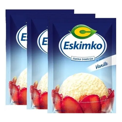 C eskimko Sladoled, Vanila, 3x75g Slike