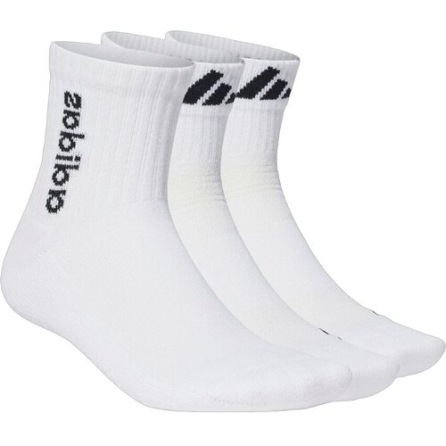 Adidas tekaške nogavice NOGAVICE PRF LIGHT MID 3PACK Bela Cene