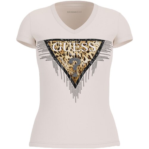 Guess Majice & Polo majice W4BI18 J1314 Bež Cene