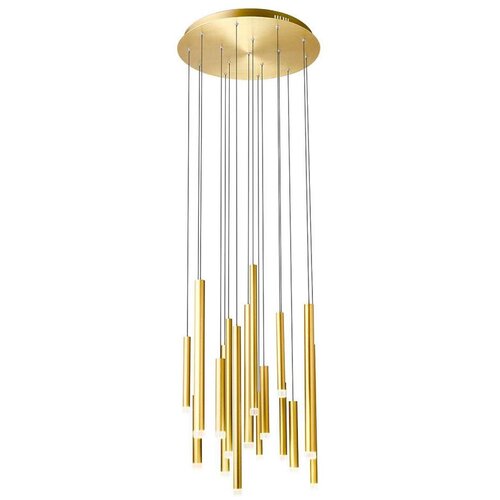  Redo 01-2058 - LED luster na sajli MADISON 16xLED/4W/230V zlatna Cene
