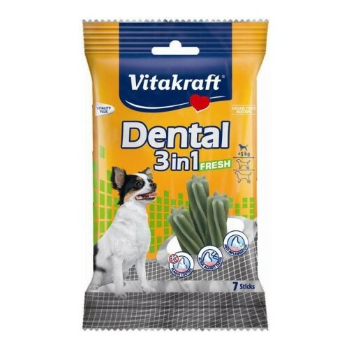 Vitakraft dog dental fresh 3u1 xs Cene