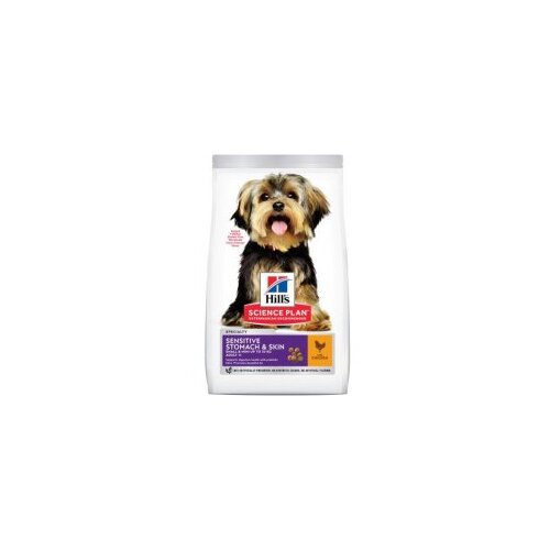 Hill&amp;rsquo;s science plan suva hrana za pse s-m adult sensitive 1.5kg Slike