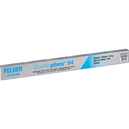 Felder L&amp;ouml;ttechnik felder 330120501 spajkalna palica palica cup 179 1 kg 2 mm, (20428754) Slike