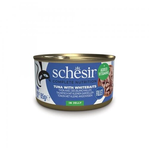 Schesir Complete&Balanced konzerva za mačke - Tuna i inćun u želeu 85g Cene