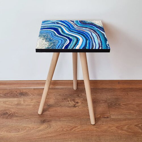 Hanah home Club sto 290 funti, 35x42x35 cm, plava Cene