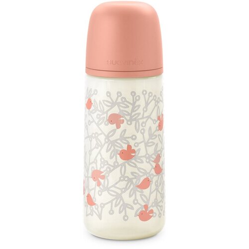 Suavinex Birdies Anticolic Baby Bottle bočica za bebe Pink 360 ml Slike