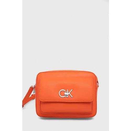 Calvin Klein Torbica oranžna barva