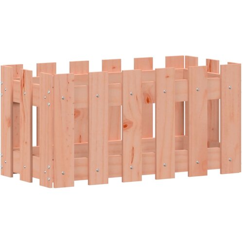 Maison Chic Vrtno korito - Greda - Cvetlični Lonec z ograjico 60x30x30 cm trden les douglas, (21789794) Cene