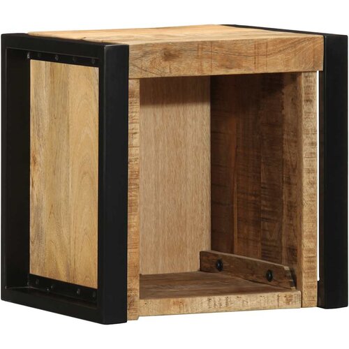 Maison Chic Dvo delni komplet Nočne omarice - Nočne mize 40x35x40 cm Masivni neobdelan les Mango, (21688125) Slike