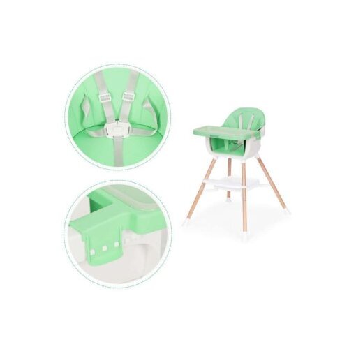 ECO TOYS hranilica za bebe 2u1 green Slike