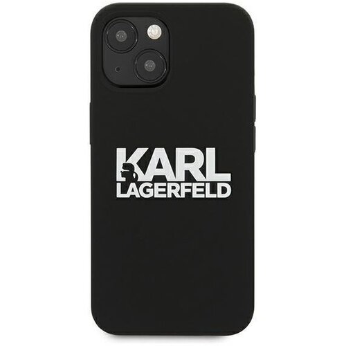 Karl Lagerfeld originalna Silicone Stack Logo maska za iPhone 13 mini Slike