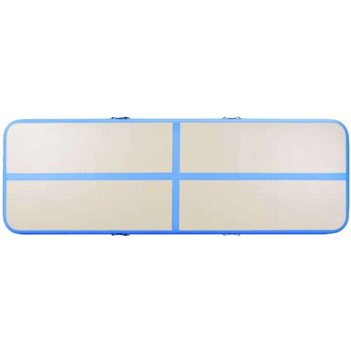  Strunjača na napuhavanje s crpkom 800 x 100 x 10 cm PVC plava Slike