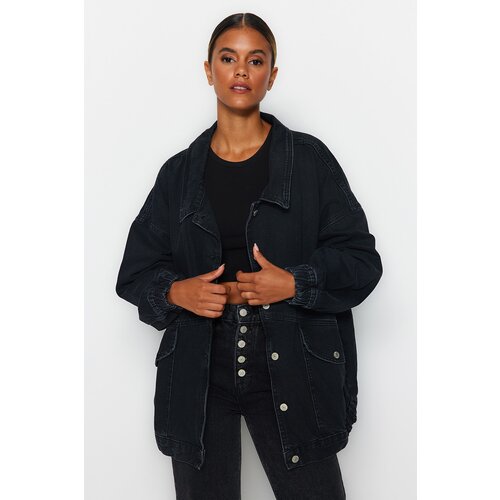 Trendyol Jacket - Black - Regular fit Cene