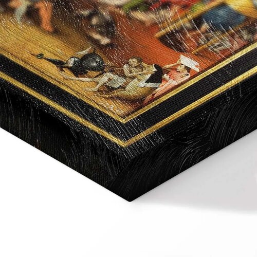  Slika - Hieronymus Bosch &amp;ndash; The Garden of Earthly Delights 60x30 Premium Print Slike