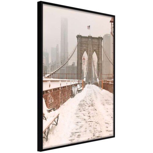  Poster - Winter in New York 20x30 Slike