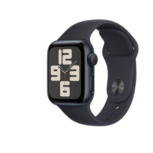 Apple Watch SE v3 GPS 44mm Midnight Aluminium Case with Midnight Sport Band - M/L pametna ura, (21454759) Cene