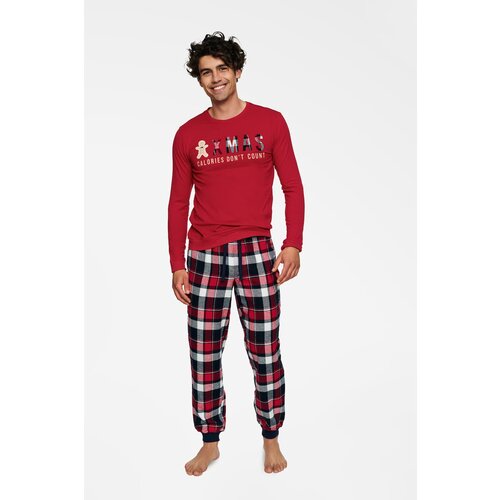 Henderson Hygge pajamas 40124-33X Red Slike