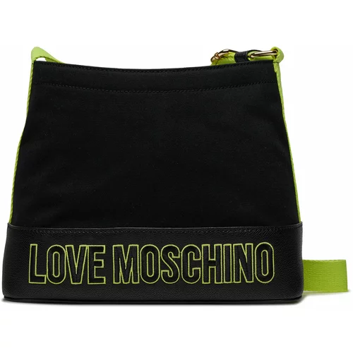 Love Moschino Ročna torba JC4038PP1ILF100A Nero/Lime
