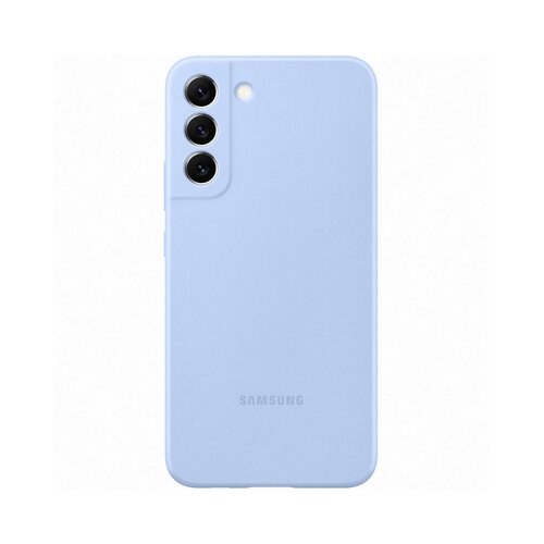 Samsung Silikonski etui za Galaxy S22 Plus, modre barve Slike