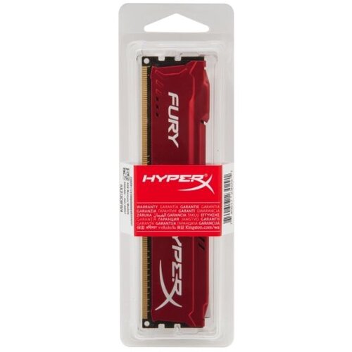 Kingston DDR3 8GB 1866MHz HyperX Fury Red CL10 HX318C10FR/8 ram memorija Slike