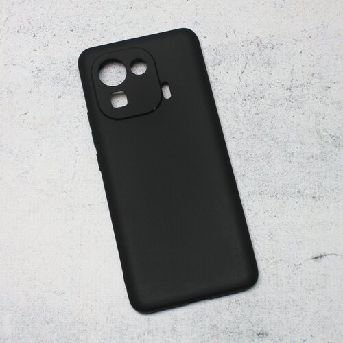 Maska silikonska ultra thin za xiaomi mi 11 pro mat crna Slike