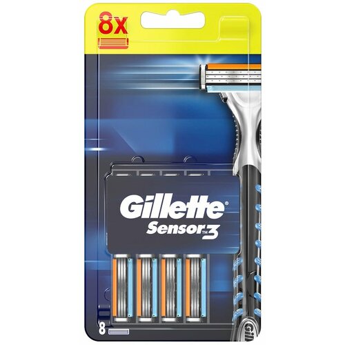 Gillette sensor 3 dopune, 8kom Slike