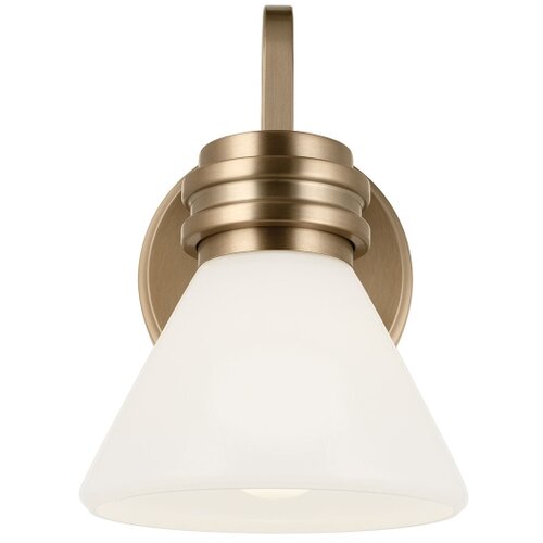  Kichler KL-FARUM1-CPZ - LED kupatilska svetiljka FARUM 1xG9/3W/230V mesing Slike