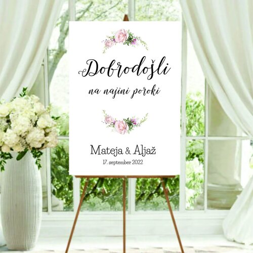  Tabla dobrodošlice TABPOR 124 Cene