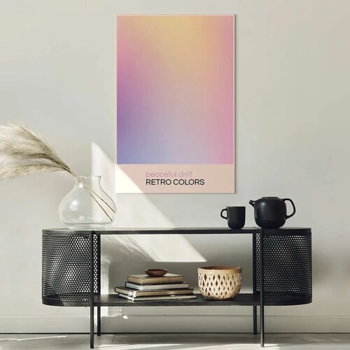  Slika - Peaceful Drift - Delicate Pastel Shades Creating a Harmonious Whole 80x120 Premium Print Slike