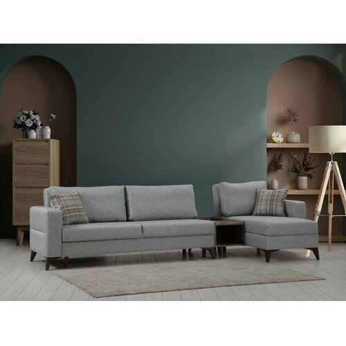Atelier Del Sofa kristal Rest Set - Light Grey Light Grey Sofa Set Slike
