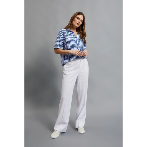 Moodo women's trousers - white Cene