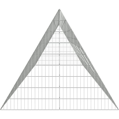  Kavez za piliće Srebrno 650 x 100 x 85 cm Cinkani čelik Slike