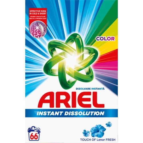 Ariel prašak za veš touch of lenor 4.95kg, 66 pranja Slike
