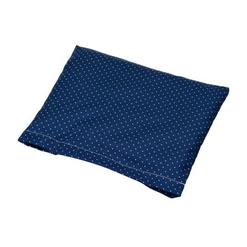 TORF Pol&amp;scaron;t&amp;aacute;řek s tře&amp;scaron;ňov&amp;yacute;mi peckami, modr&amp;yacute; s b&amp;iacute;l&amp;yacute;mi punt&amp;iacute;ky, 25 x 23 cm Slike