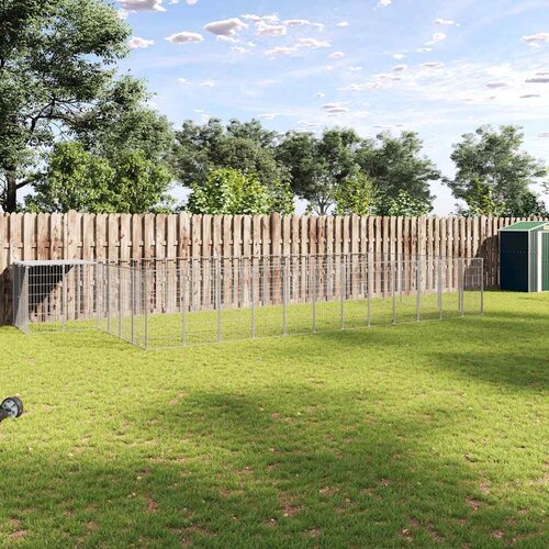  Kavez za pse srebrni 22,99 m² čelični Cene