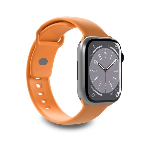 Puro narukvica Apple Watch SILIKONSKA 42mm/44mm/45mm/49mm Orange Slike