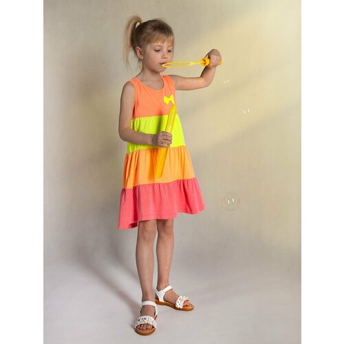 Yoclub Kids's Sleeveless Summer Girls' Dress UDK-0009G-A300 Slike