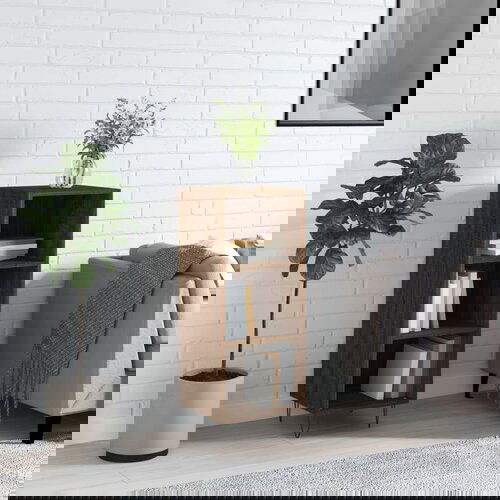 vidaXL Komoda boja smeđeg hrasta 34 5x32 5x90 cm od konstruiranog drva Cijene