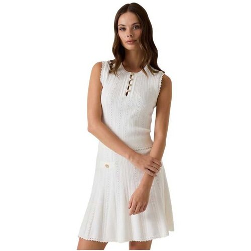 Guess beli pleteni ženski top Slike