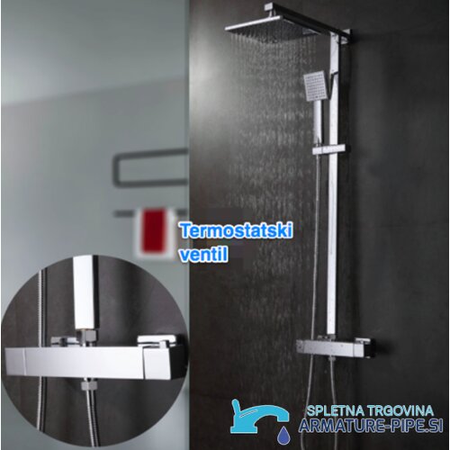  Nadometni tu&amp;scaron; sistem z termostatskim ventilom EYN NTT1800 Slike