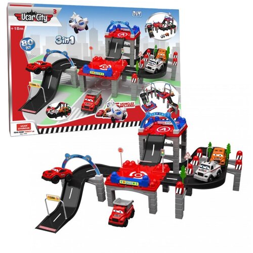 MILENIJUM AUTO STAZA CITY 3 80PCS Slike