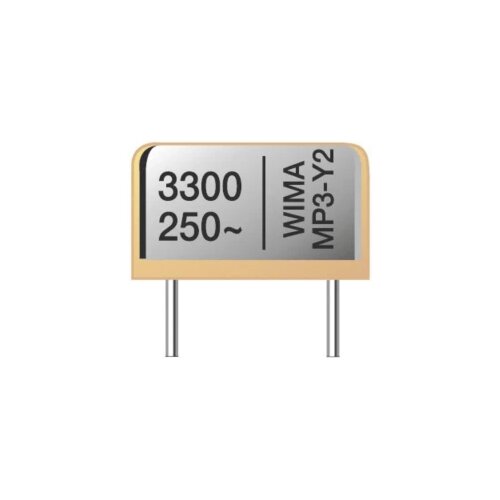  Radijski kondenzator za uklanjanje smetnji MP3-X2 radijalno ožičen 0.1 &micro;F 250 V/AC 20 % Wima MPX20W3100FG00MSSD 500 kom. Cijene