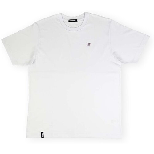 Organic Monkey Majice &amp;amp; Polo majice T-Shirt Tic-Tac-Toe - White Bela Slike
