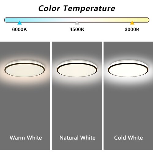  Brilagi - LED prigu&amp;scaron;iva plafonska svetiljka SMART LED/36W/230V prečnika 48 cm Wi-Fi Tuya + daljinski upravljač Slike