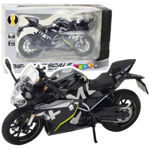 Metalni motor za igru sa zvučnim i svjetlosnim efektima 250 SR 1:12 - crni Cijene