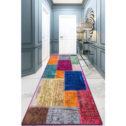 Conceptum Hypnose tepih Color Stitch, 80x200cm, Šareni Cene